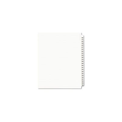 Avery-Style Legal Exhibit Side Tab Divider, Title: 126-150, Letter, White Avery-Style Legal Exhibit Side Tab Divider, Title: 126-150, Letter, White