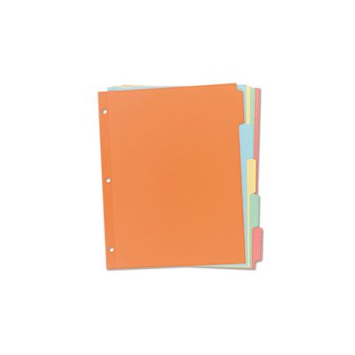 Write-On Plain-Tab Dividers, 5-Tab, Letter, 36 Sets Write-On Plain-Tab Dividers, 5-Tab, Letter, 36 Sets