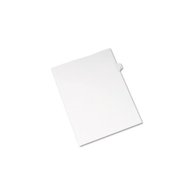Allstate-Style Legal Exhibit Side Tab Divider, Title: G, Letter, White, 25 / Pack Allstate-Style Legal Exhibit Side Tab Divider, Title: G, Letter, White, 25 / Pack