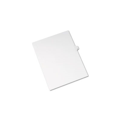 Allstate-Style Legal Exhibit Side Tab Divider, Title: K, Letter, White, 25 / Pack Allstate-Style Legal Exhibit Side Tab Divider, Title: K, Letter, White, 25 / Pack