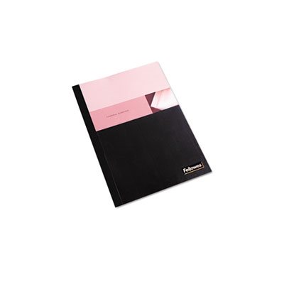 Thermal Binding System Covers, 120-Sheet Cap, 11 x 8 1 / 2, Clear / Black, 10 / Pack Thermal Binding System Covers, 120-Sheet Cap, 11 x 8 1 / 2, Clear / Black, 10 / Pack