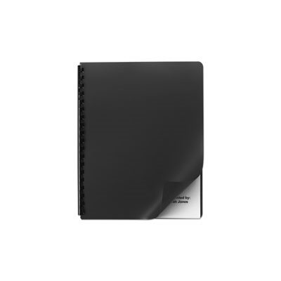 Opaque Plastic Binding System Covers, 11-1 / 4 x 8-3 / 4, Black, 25 / Pack Opaque Plastic Binding System Covers, 11-1 / 4 x 8-3 / 4, Black, 25 / Pack