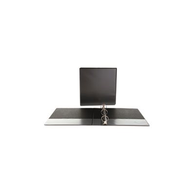 Economy Round Ring View Binder, 1-1 / 2" Capacity, Black Economy Round Ring View Binder, 1-1 / 2" Capacity, Black
