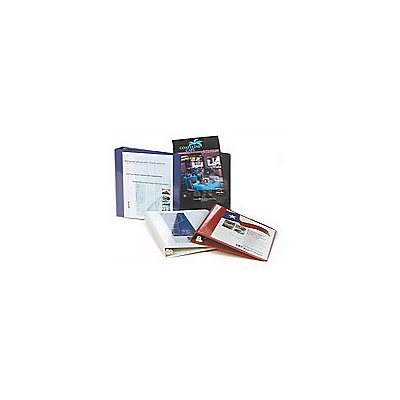 BINDER, 1 1 / 2" SLANT D RING RED W / POCKETS BINDER, 1 1 / 2" SLANT D RING RED W / POCKETS
