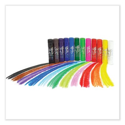 PAINT, KWIK STIX TEMPERA 12PK PRIME COLORS