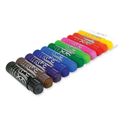 PAINT, KWIK STIX TEMPERA 12PK PRIME COLORS