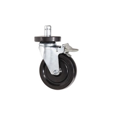 CASTERS, Optional, For Wire Shelving, 600 lbs. / Caster, Gray, 4 / Set CASTERS, Optional, For Wire Shelving, 600 lbs. / Caster, Gray, 4 / Set