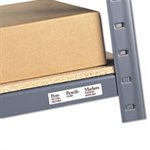 LABELS, Permanent, ID, w / TrueBlock, Laser, .625" x 3", White, 1600 / Pk