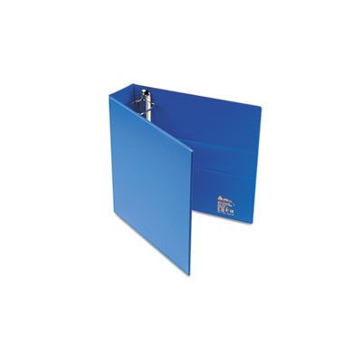 BINDER, Heavy-Duty, w / One Touch EZD Rings, 11" x 8.5", 2" Capacity, Blue BINDER, Heavy-Duty, w / One Touch EZD Rings, 11" x 8.5", 2" Capacity, Blue