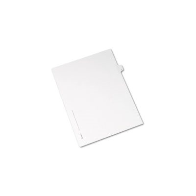 DIVIDERS, Allstate-Style, Legal Exhibit, Side Tab, Title: T, Letter, White, 25 / Pk DIVIDERS, Allstate-Style, Legal Exhibit, Side Tab, Title: T, Letter, White, 25 / Pk