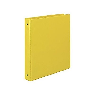 BINDER, 3-RING, 1", YELLOW, VIEW BINDER, 3-RING, 1", YELLOW, VIEW