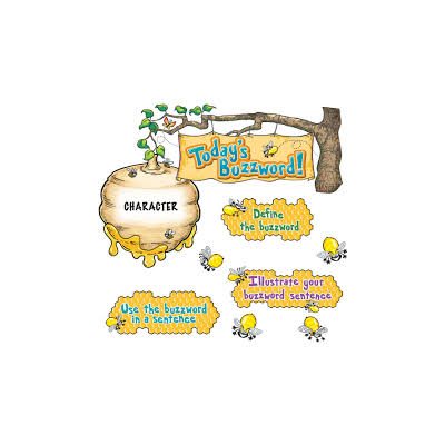 BULLETIN BOARD SET, OUR DAILY BUZZWORD, MINI BULLETIN BOARD SET, OUR DAILY BUZZWORD, MINI