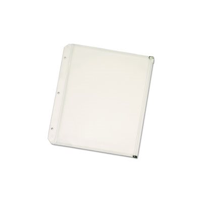 POCKETS, BINDER, Zippered, 11" x 8.5", Clear, 3 / Pack POCKETS, BINDER, Zippered, 11" x 8.5", Clear, 3 / Pack
