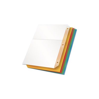 POCKETS, BINDER, Poly, Ring, 11" x 8.5", Assorted Colors, 5 / Pack POCKETS, BINDER, Poly, Ring, 11" x 8.5", Assorted Colors, 5 / Pack