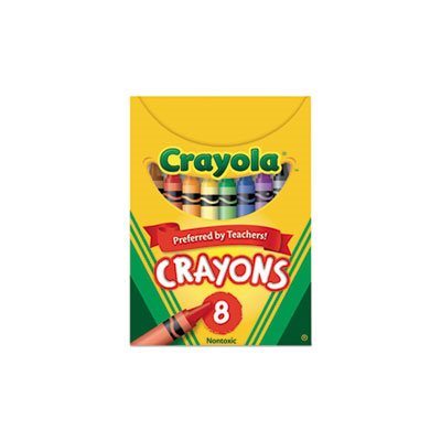 CRAYONS, Classic Colors, Tuck Box, 8 Colors