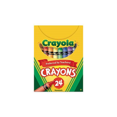 CRAYONS, Classic Colors, Tuck Box, 24 Colors