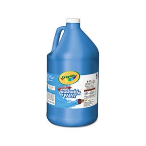 PAINT, Washable, Blue, 1 gal