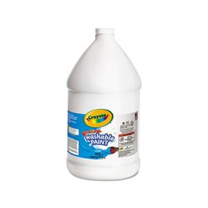 PAINT, Washable, White, 1 gal