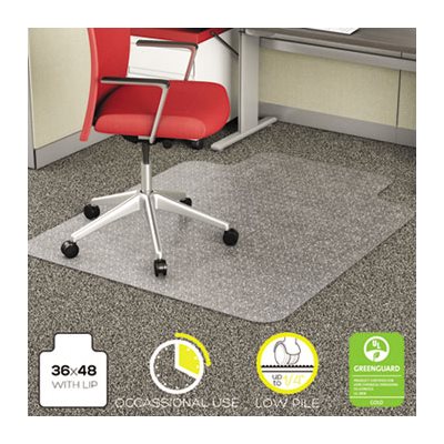 ETS MAT, ECONOMAT CHAIR LOW PILE 36X48 W / LIP CLEAR ETS MAT, ECONOMAT CHAIR LOW PILE 36X48 W / LIP CLEAR