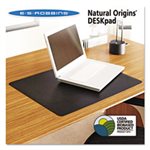 PAD, DESK, Natural Origins, 19" x 12", Matte, Black