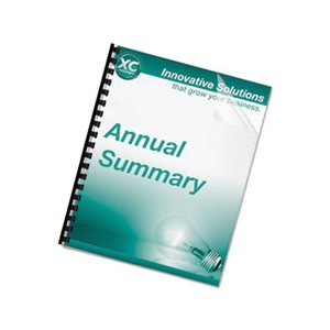 COVERS, BINDING SYSTEM, FELLOWES, Futura, Square Corners, 11" x 8.5", Frost Lined, 25 / Pack