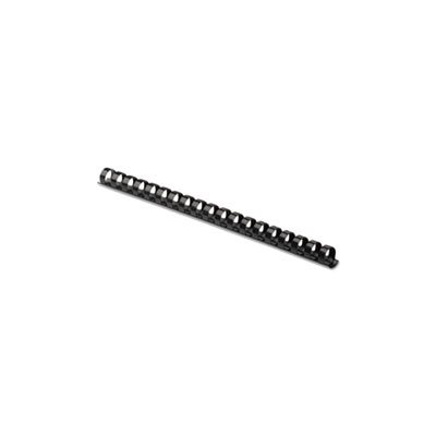 BINDINGS, COMB, FELLOWES, Plastic, .375" Diameter, 55 Sheet Capacity, Black, 100 Combs / Pack BINDINGS, COMB, FELLOWES, Plastic, .375" Diameter, 55 Sheet Capacity, Black, 100 Combs / Pack