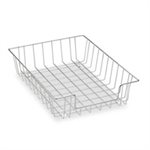 ORGANIZER, FELLOWES, Wire Desk Tray, Wire, Silver