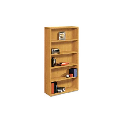 BOOKCASE, 10500 Series, Laminate, Five-Shelf, 36"w x 13.125" x 71"h, Harvest BOOKCASE, 10500 Series, Laminate, Five-Shelf, 36"w x 13.125" x 71"h, Harvest