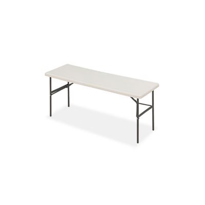 TABLE, FOLDING, IndestrucTables Too 1200 Series, 72"w x 24"d x 29"h, Platinum TABLE, FOLDING, IndestrucTables Too 1200 Series, 72"w x 24"d x 29"h, Platinum