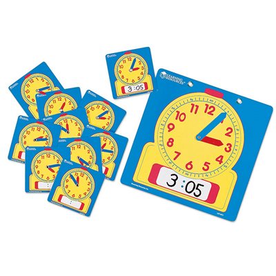 CLOCKS, STUDENT, WRITE-ON / WIPE OFF, 10 / SET CLOCKS, STUDENT, WRITE-ON / WIPE OFF, 10 / SET