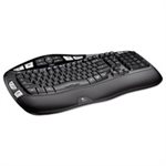 KEYBOARD, WIRELESS, LOGITECH K350, Black