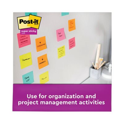 POST-IT NOTES, Pop-up REFILL, 3" x 3", ASSORTED Marrakesh Colors, 90-Sheet, 6 / Pack
