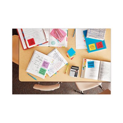 POST-IT NOTES, Pop-up REFILL, 3" x 3", ASSORTED Marrakesh Colors, 90-Sheet, 6 / Pack