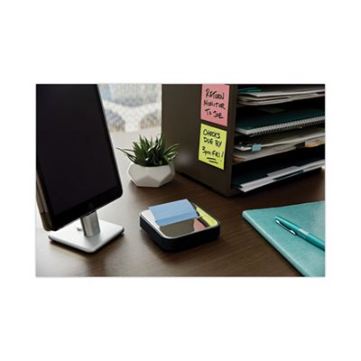POST-IT NOTES, POP-UP, Recycled, 3" x 3", Assorted Helsinki Colors, 100-Sheet, 12 / Pack