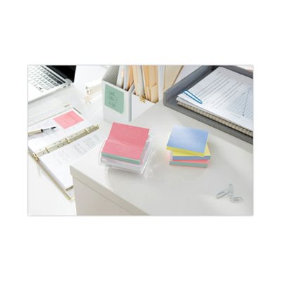 POST-IT NOTES, POP-UP, Recycled, 3" x 3", Assorted Helsinki Colors, 100-Sheet, 12 / Pack