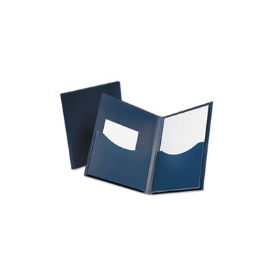 FOLDER, POLY, Double Stuff, Gusseted, 2-Pocket Folder, 200-Sheet Capacity, Navy FOLDER, POLY, Double Stuff, Gusseted, 2-Pocket Folder, 200-Sheet Capacity, Navy