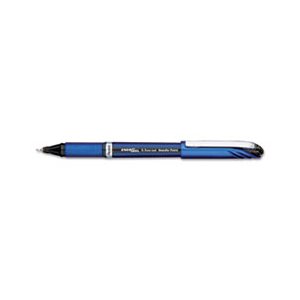 PEN, LIQUID GEL, EnerGel NV, .5mm, Gray Barrel, Black Ink, Dozen