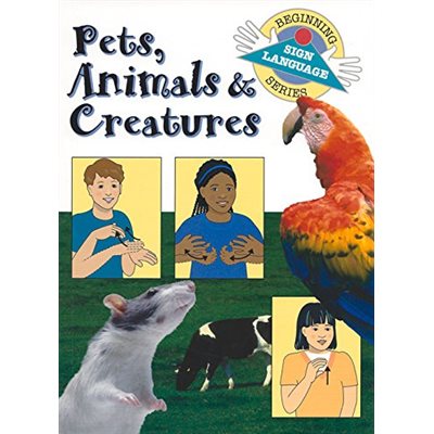 CARDS, BASIC SIGNING VOCABULARY, PETS ANIMALS AND CREATURES CARDS, BASIC SIGNING VOCABULARY, PETS ANIMALS AND CREATURES