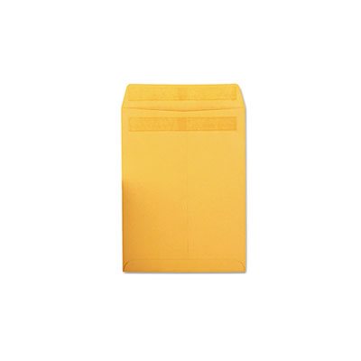 Redi Seal Catalog Envelope, 9 x 12, Brown Kraft, 100 / Box