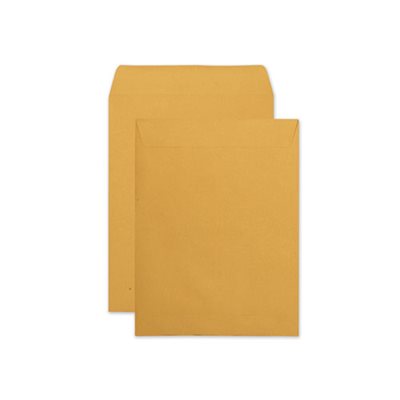Redi Seal Catalog Envelope, 9 1 / 2 x 12 1 / 2, Brown Kraft, 250 / Box