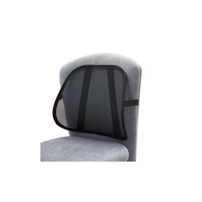 Mesh Backrest, 17-1 / 2w x 3-1 / 8d x 15h, Black Mesh Backrest, 17-1 / 2w x 3-1 / 8d x 15h, Black