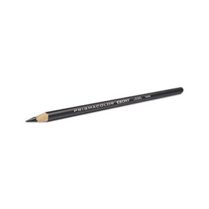Design EBONY Sketching Pencil, Black Matte, Dozen