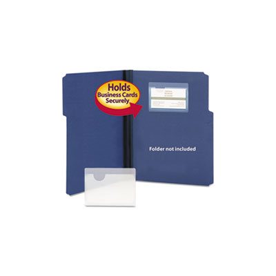 Self-Adhesive Poly Pockets, Top Load, 4 1 / 16 x 3, Clear, 100 / Box Self-Adhesive Poly Pockets, Top Load, 4 1 / 16 x 3, Clear, 100 / Box