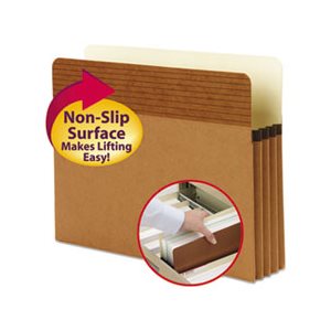 28 lb Manila 5 x 8 1/8 Paper File Jackets Sold as 1 Box Buff 500/Box 