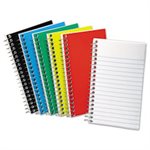 Wirebound Pocket Memo Book, Narrow, 5 x 3, White, 50 Sheets