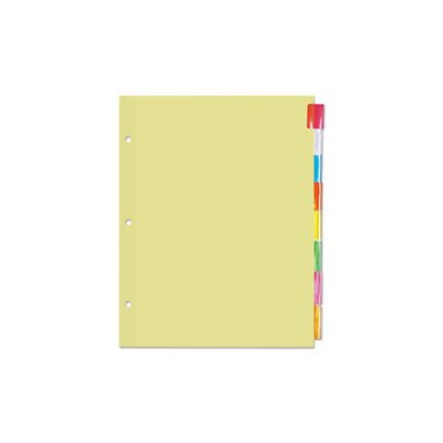 Economical Insertable Index, Multicolor Tabs, 8-Tab, Letter, Buff, 24 Sets / Box Economical Insertable Index, Multicolor Tabs, 8-Tab, Letter, Buff, 24 Sets / Box