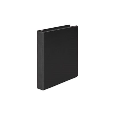 Economy Round Ring View Binder, 1" Capacity, Black Economy Round Ring View Binder, 1" Capacity, Black