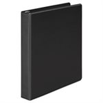 Economy Round Ring View Binder, 1" Capacity, Black Economy Round Ring View Binder, 1" Capacity, Black
