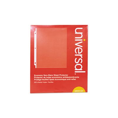 Top-Load Poly Sheet Protectors, Nonglare, Economy, Letter, 200 / Box Top-Load Poly Sheet Protectors, Nonglare, Economy, Letter, 200 / Box