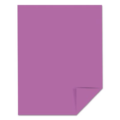Color Cardstock, 65lb, 8 1 / 2 x 11, Planetary Purple, 250 Sheets
